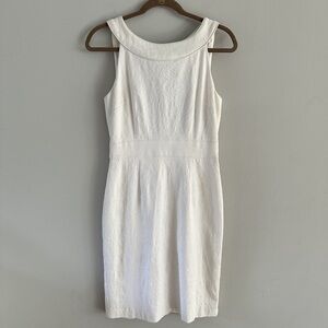 NWT White House black market halter peekaboo back dress size 4